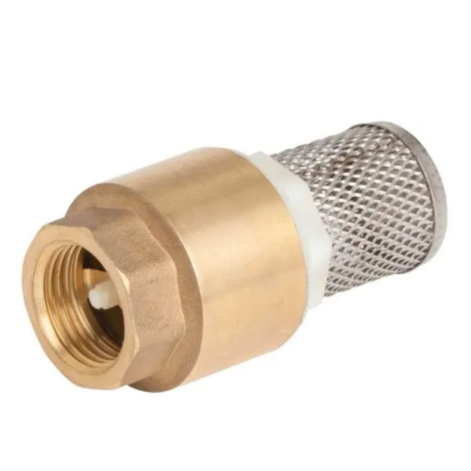 Sorb cu placa alamă cu sita din INOX HYDRO-S, F - 1"